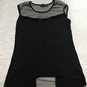 The Limited Chiffon top and back blouse